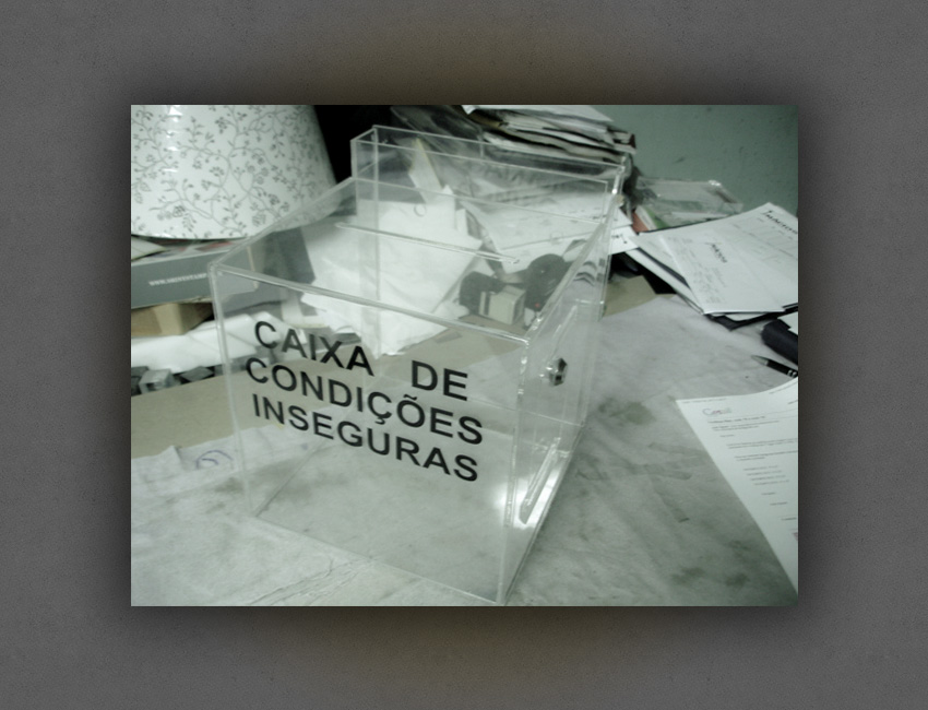 Caixa de condições / Urna de voto
