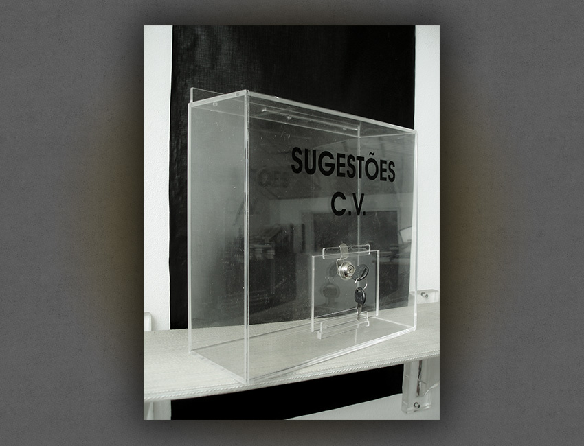 Caixa de sugestões