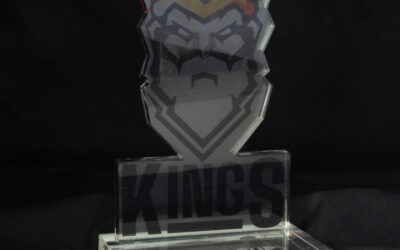 Troféus com personagem