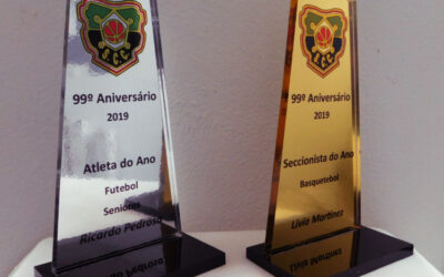 Troféu para cerimónia desportiva