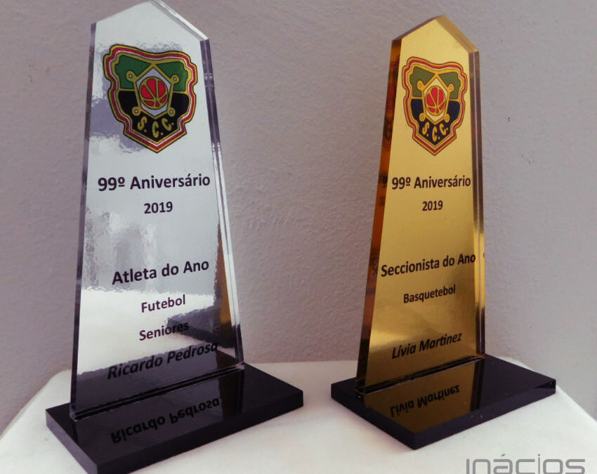 Troféu para cerimónia desportiva